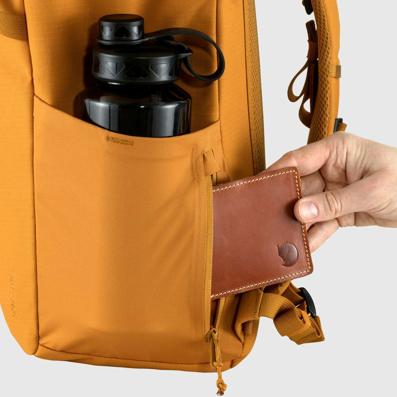 Ulvo Rolltop 30 Backpack Red Gold