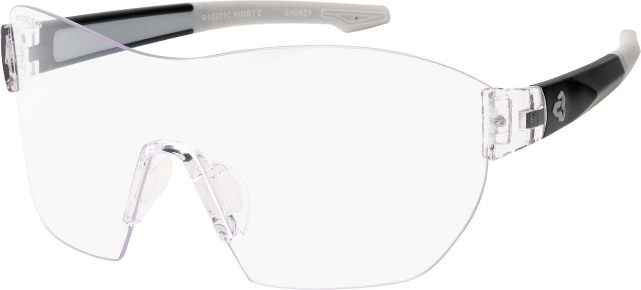 Nimby 2 Standard Sunglasses Clear Black/Clear Lens
