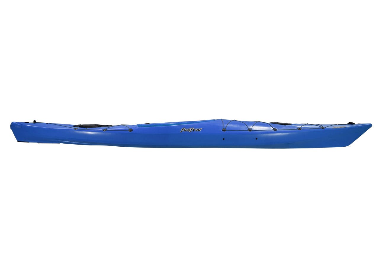 Kayak Aventura 140 avec dérive Bleu cobalt