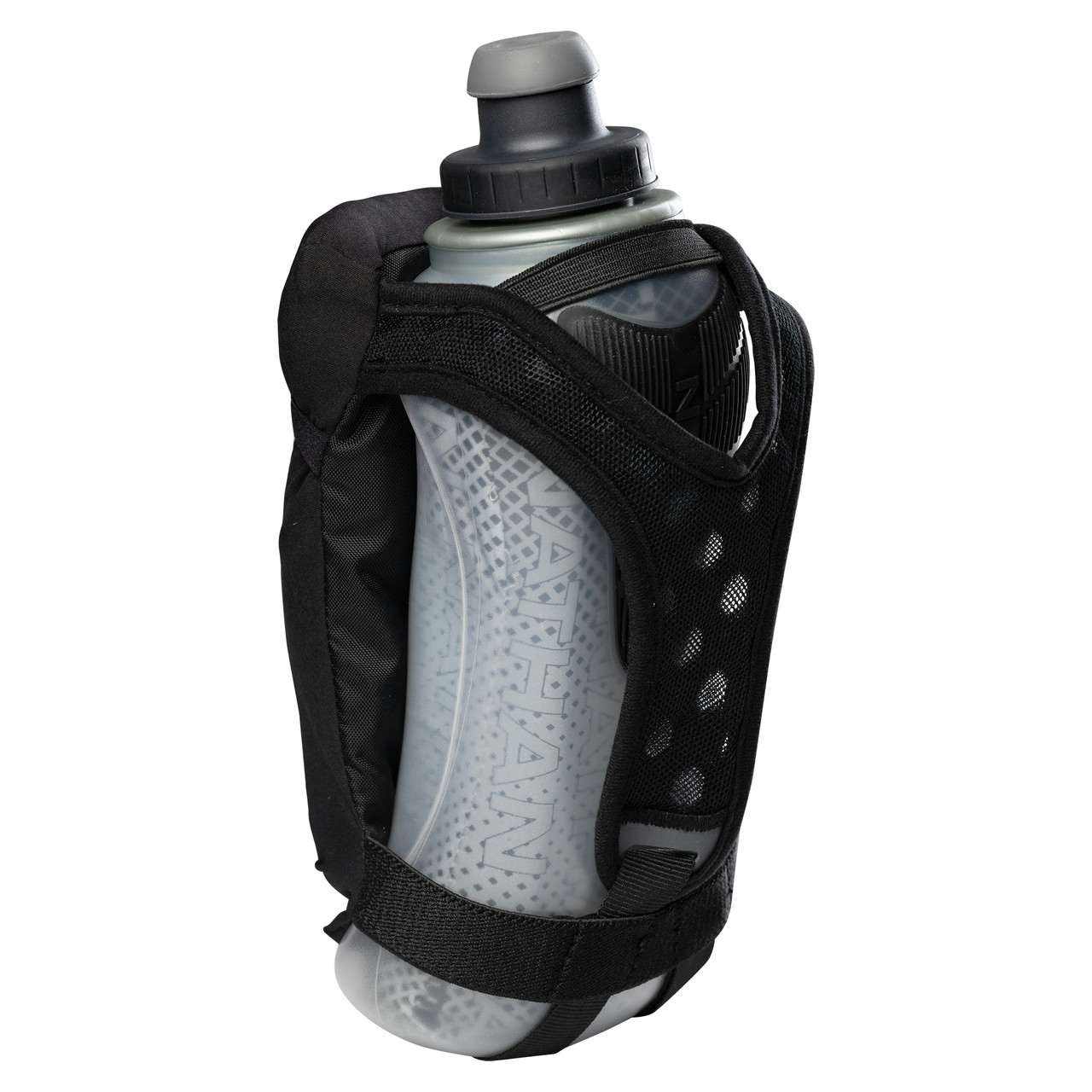 Quick Squeeze Insulated Handheld Bottle 18 oz Black/Gold
