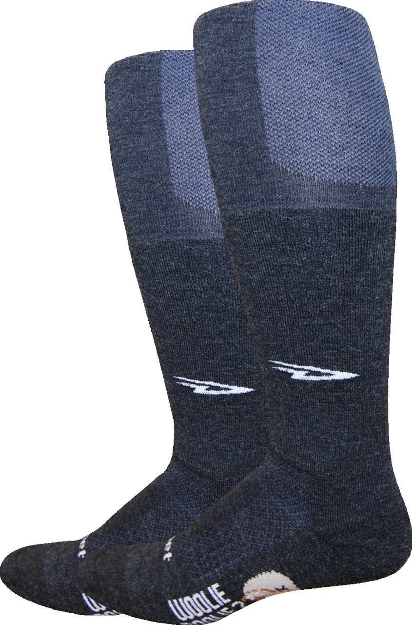 Woolie Boolie Knee High Socks Charcoal