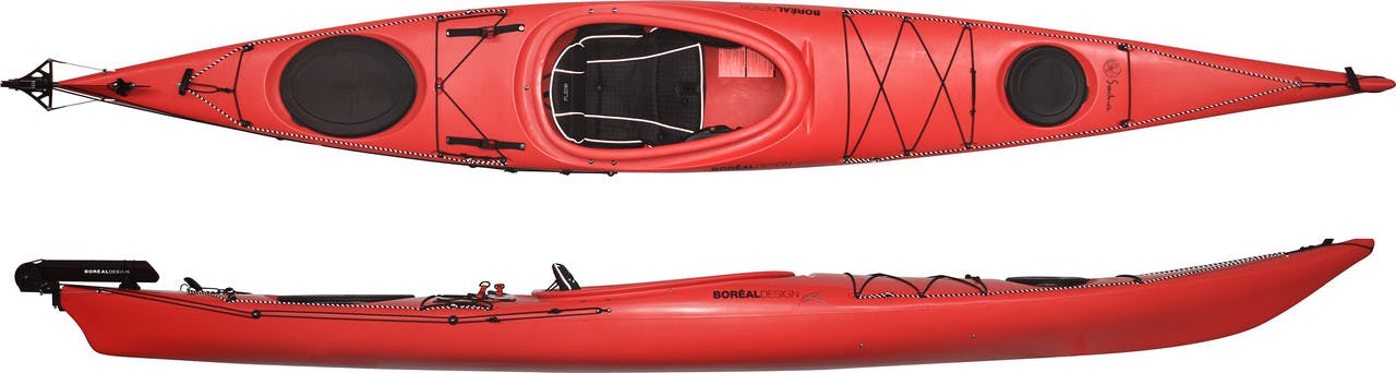 Sedna Rudder Kayak Red