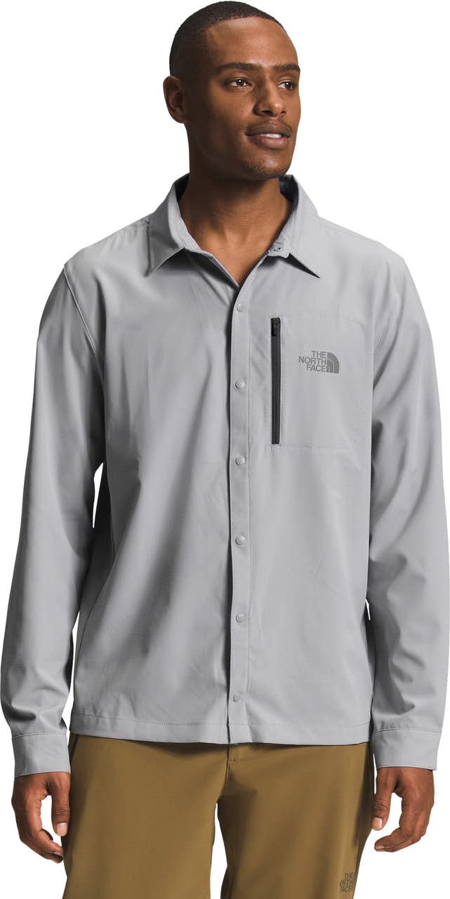 Chemise First Trail UPF Gris fusion