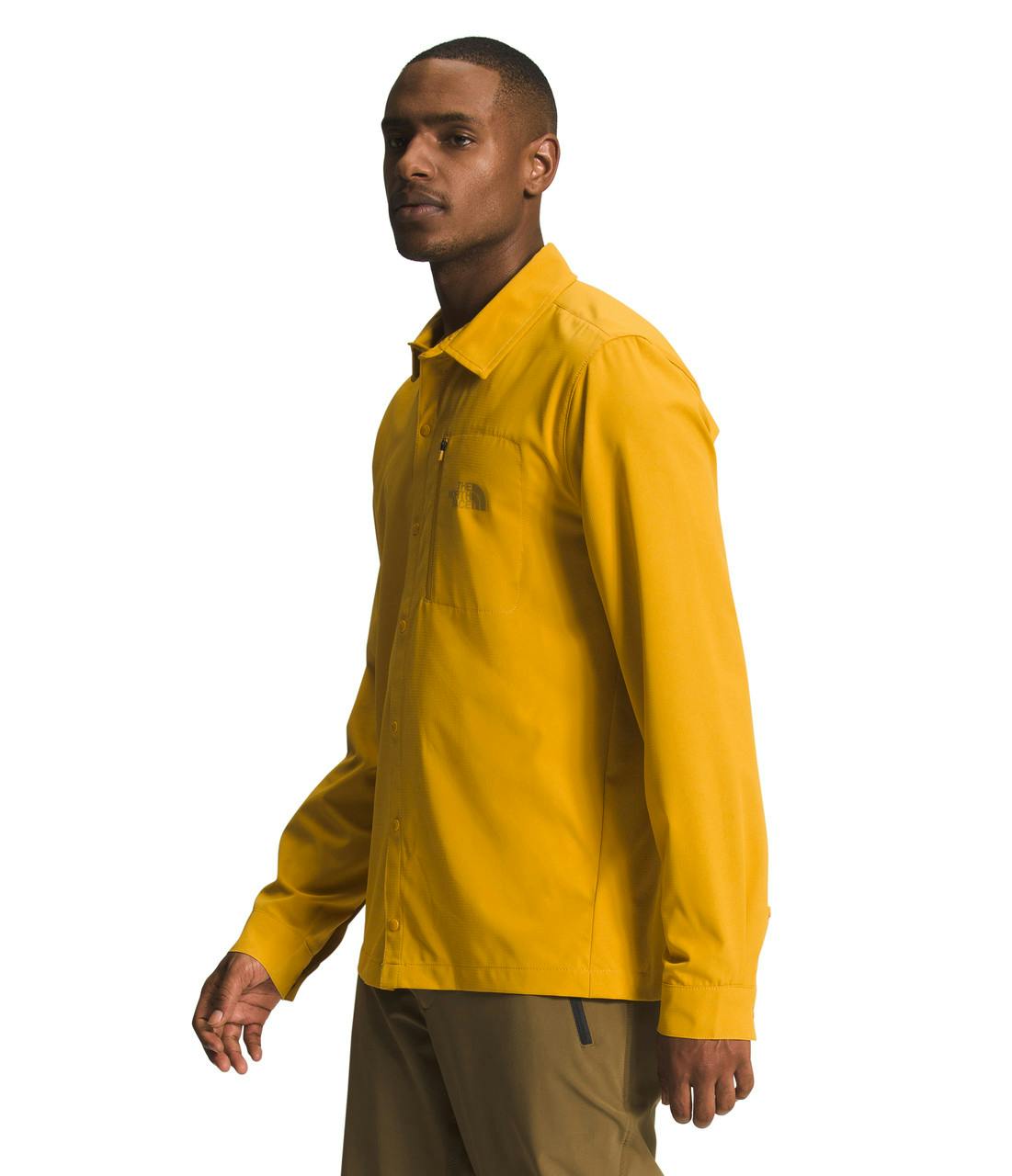 First Trail UPF Long Sleeve Shirt Arrowwood Yellow