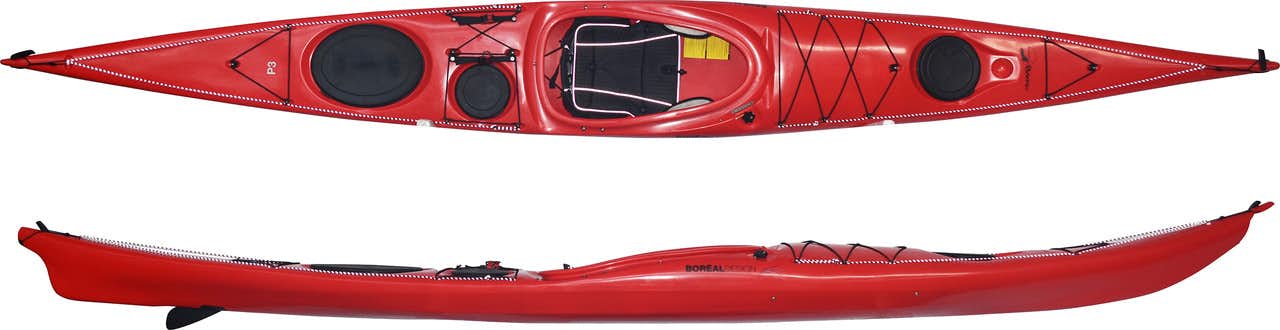 Kayak Baffin P3 avec dérive Butte rouge