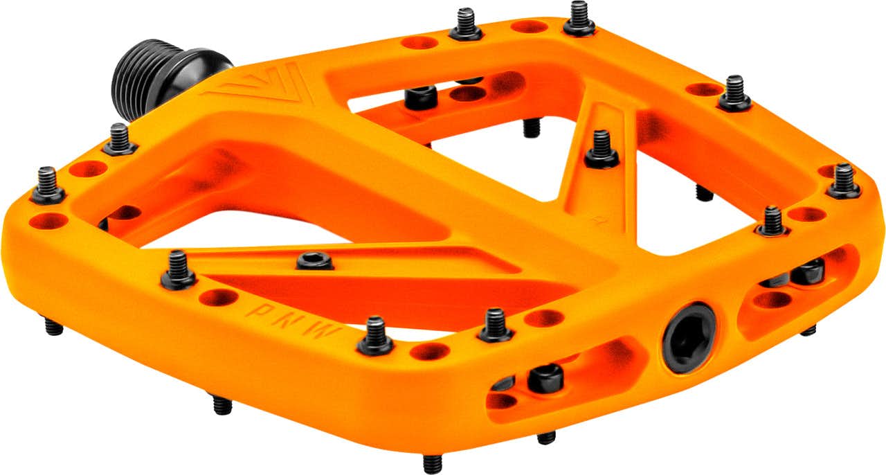 Pédales de vélo Range en composite de nylon Orange sûr