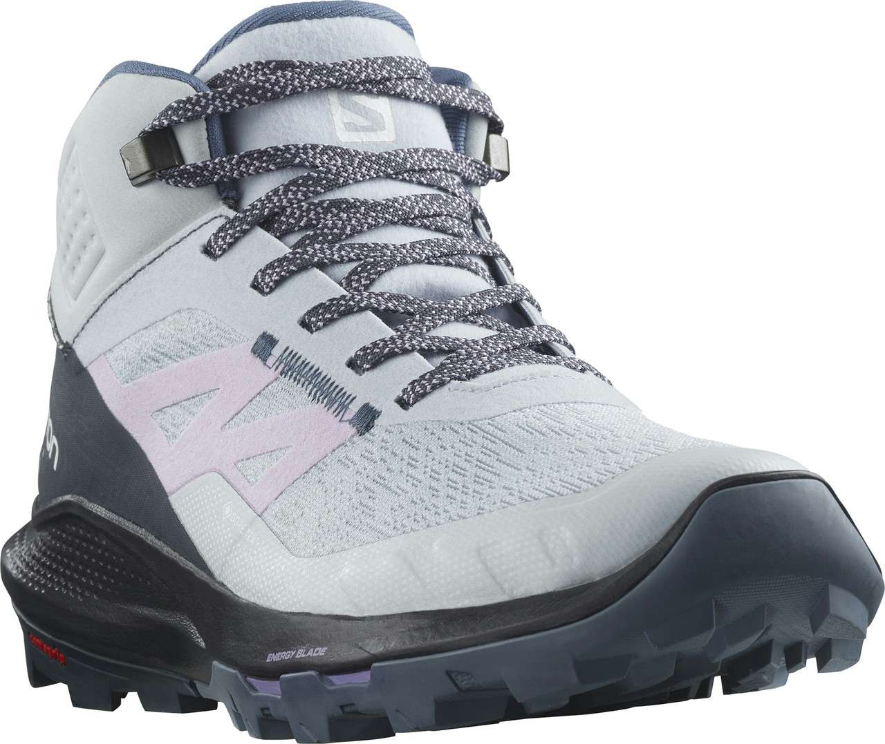OUTpulse Mid Gore-Tex Light Trail Shoes Artic Ice/India Ink/Orchi