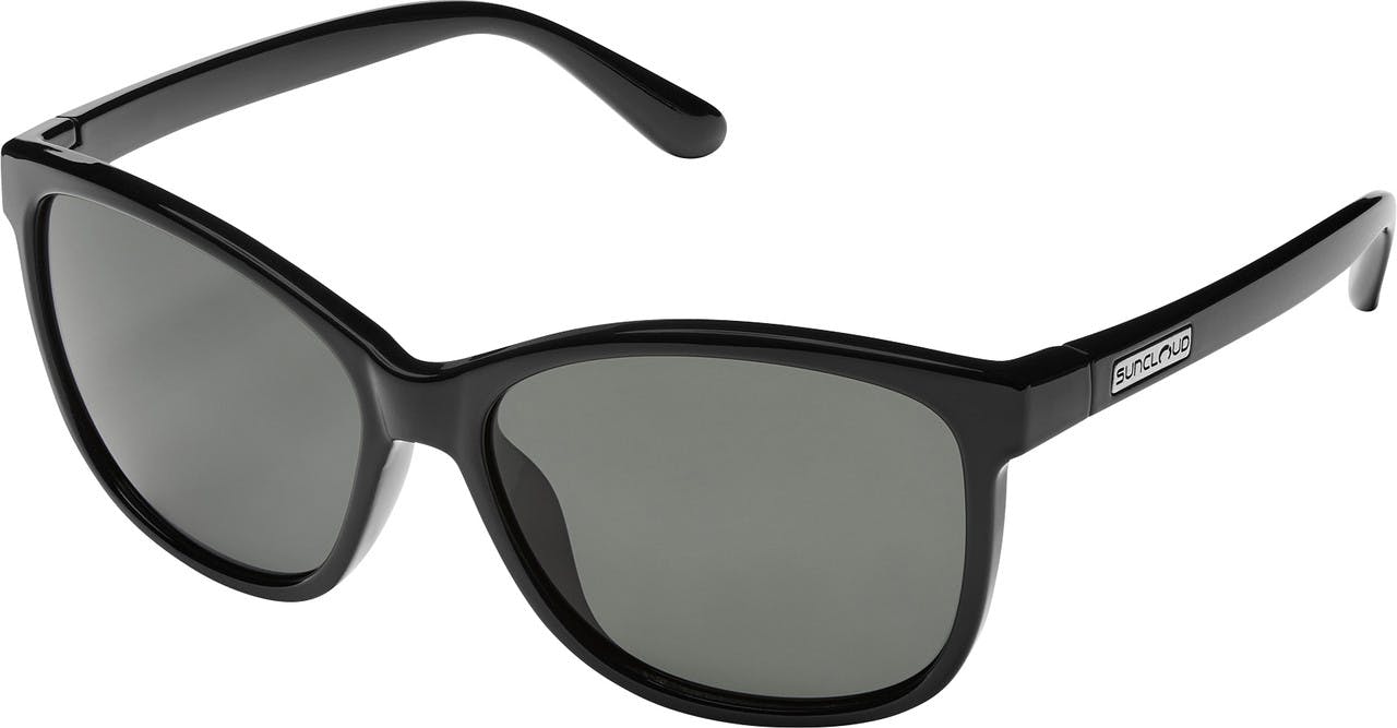 Sashay Polarized Sunglasses Black/Polar Grey Green