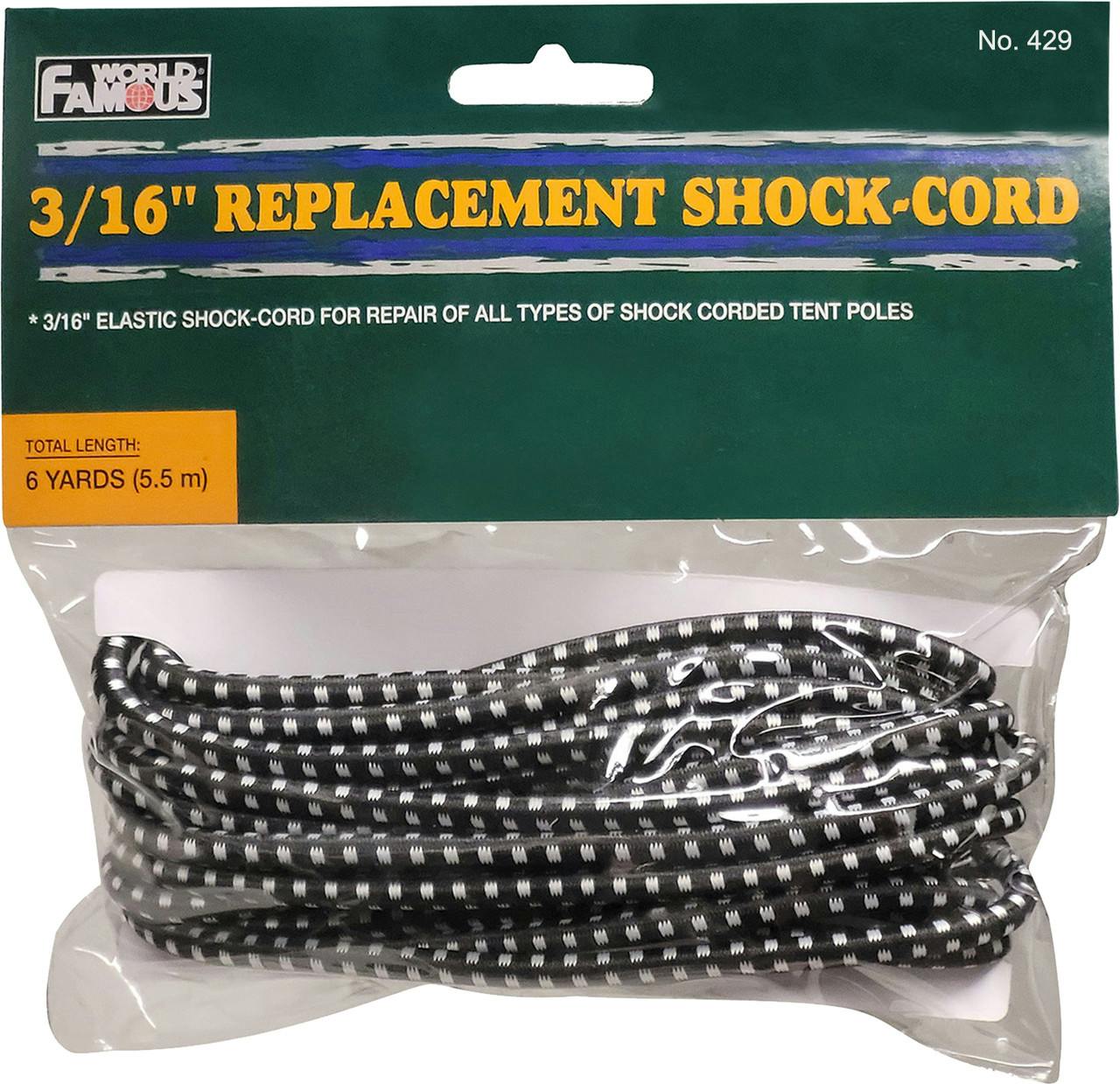 Replacement Shock Cord 3/16in (5mm) NO_COLOUR
