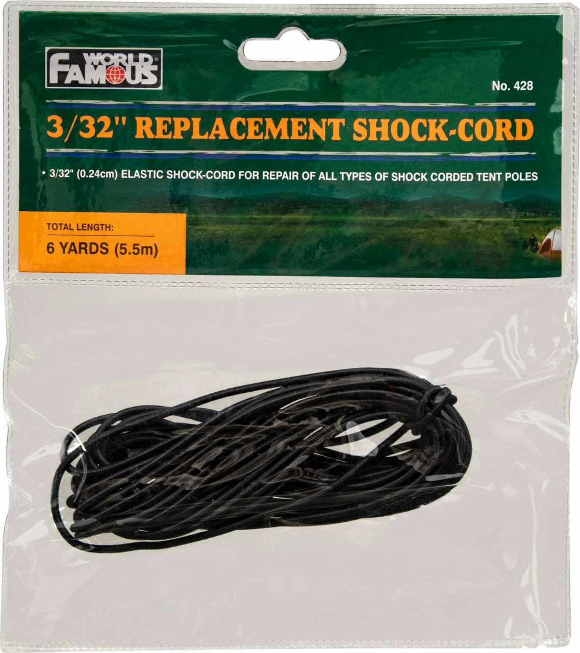 Replacement Shock Cord 3/32in (2.5mm) NO_COLOUR