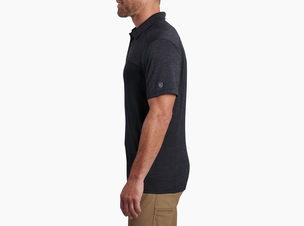 Engineered Polo Shirt Black