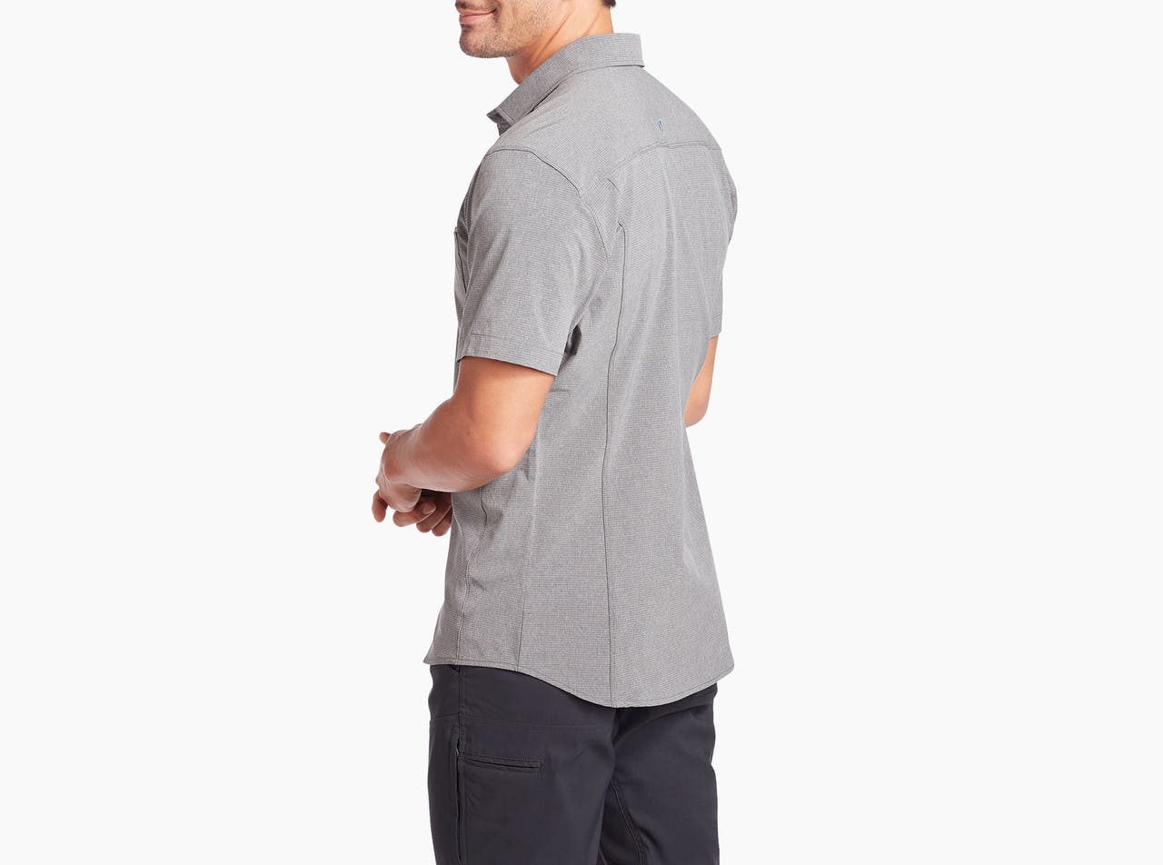 Optimizer Short Sleeve Shirt Anchor Grey
