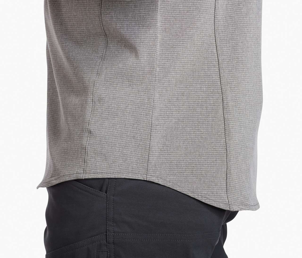 Optimizer Short Sleeve Shirt Anchor Grey