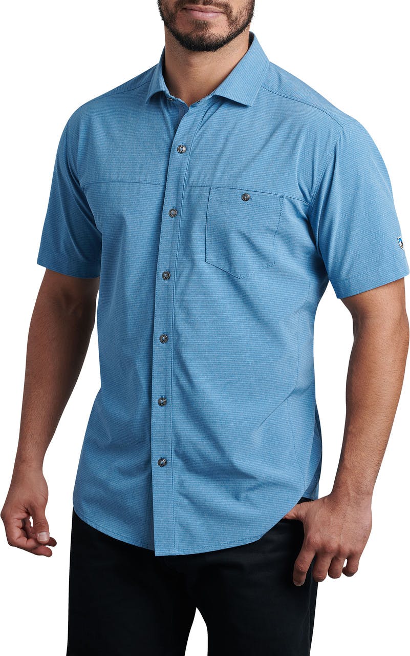Optimizer Short Sleeve Shirt Marin Blue