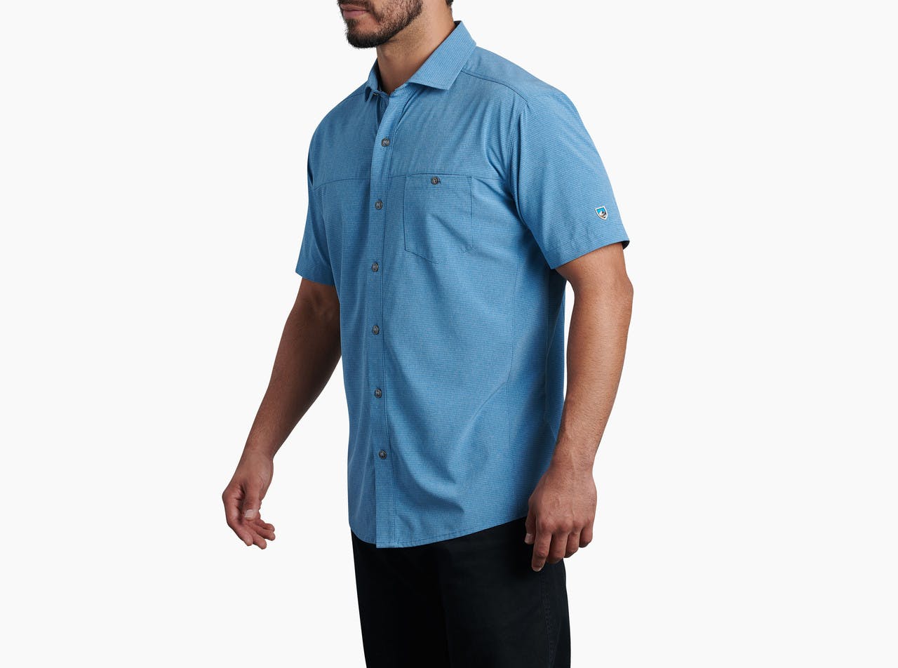 Optimizer Short Sleeve Shirt Marin Blue