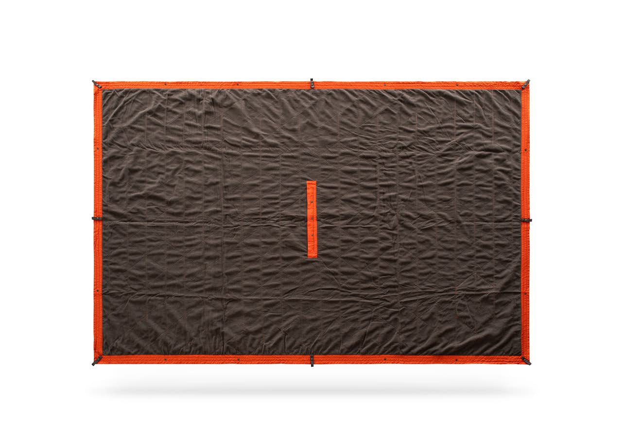 Couverture Field Orange braise