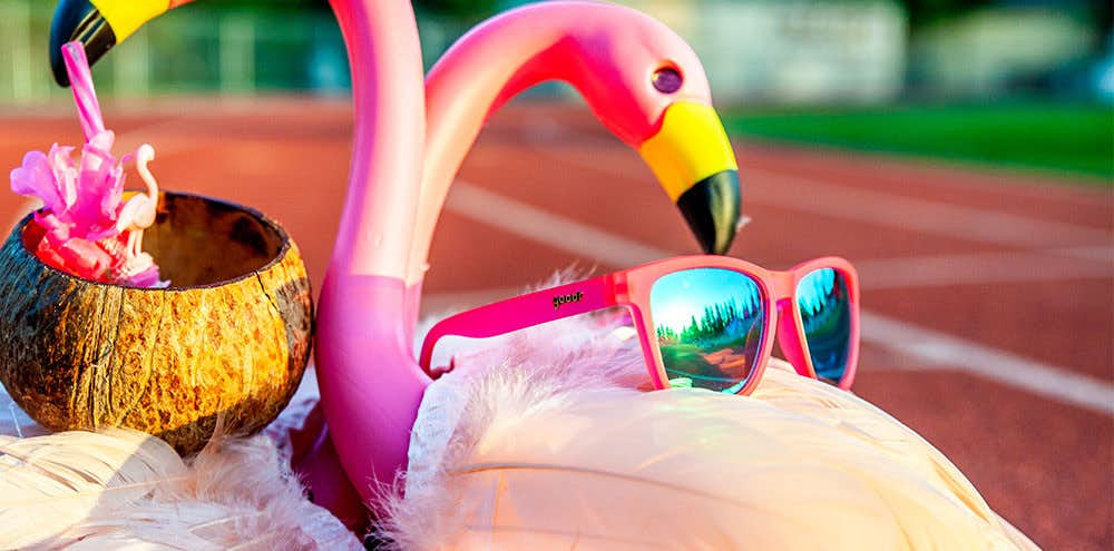 OGss Sunglasses Flamingos on a Booze Crui