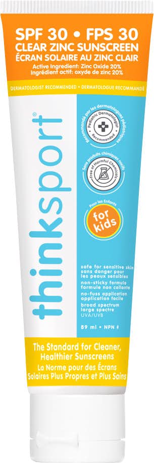 Kids Clear Zinc Sunscreen SPF 30+ 3oz NO_COLOUR