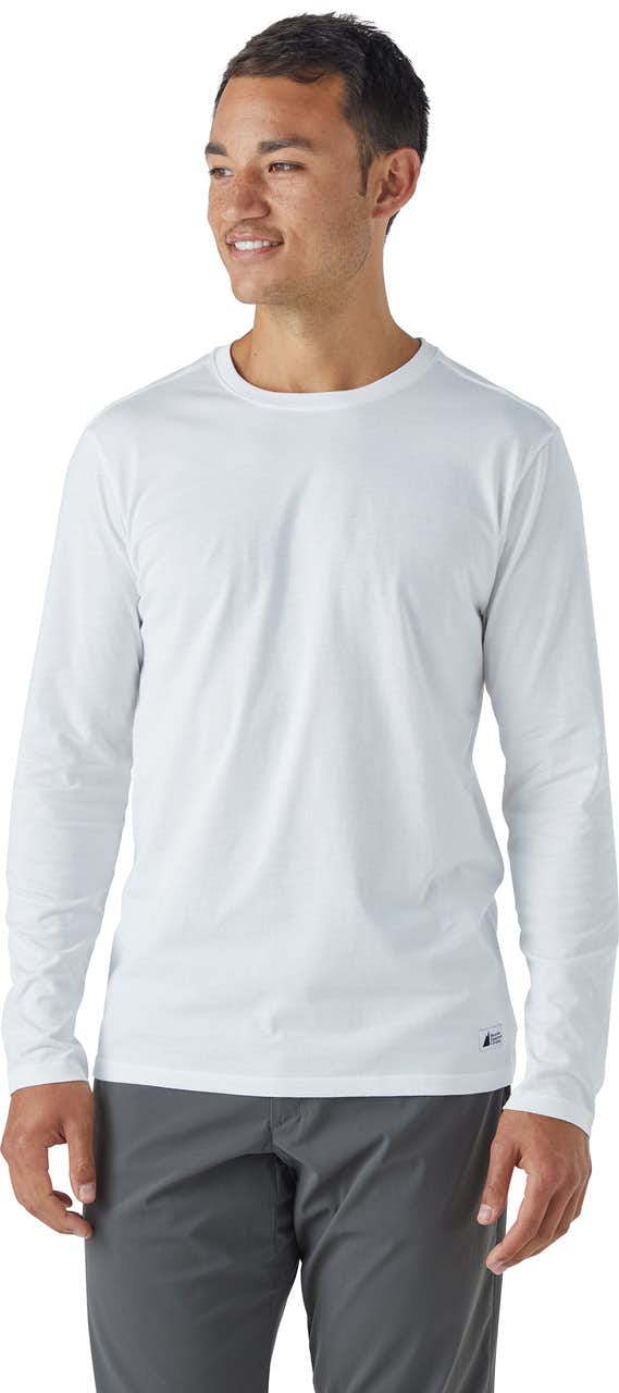 Fair Trade Long Sleeve T-Shirt 2-Pack White
