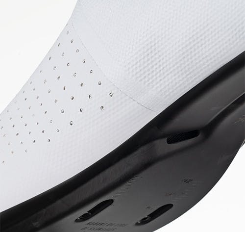 Chaussures de vélo Tempo Decos Carbon Blanc/Blanc