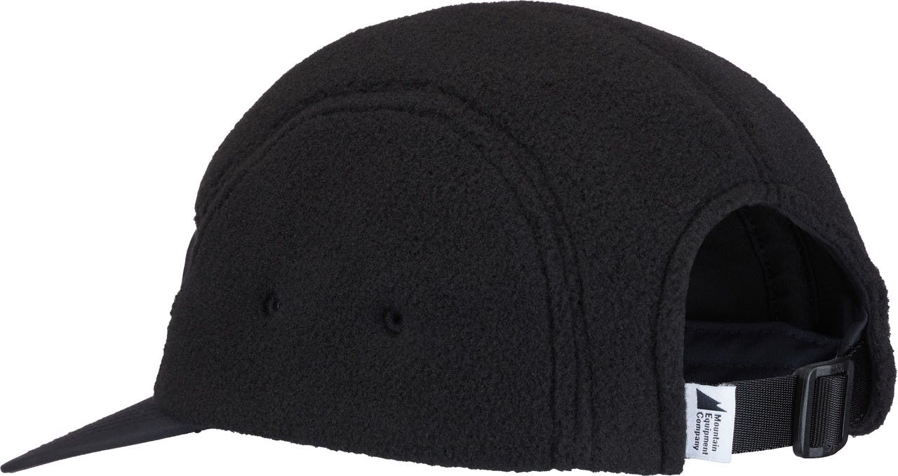 Chapeau en laine polaire Logo Noir/Noir