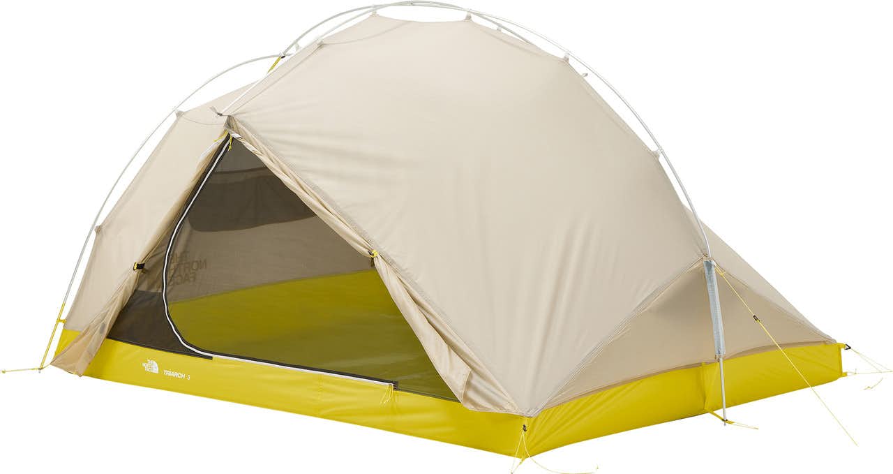 Triarch 3-Person Tent Gravel-Acid Yellow