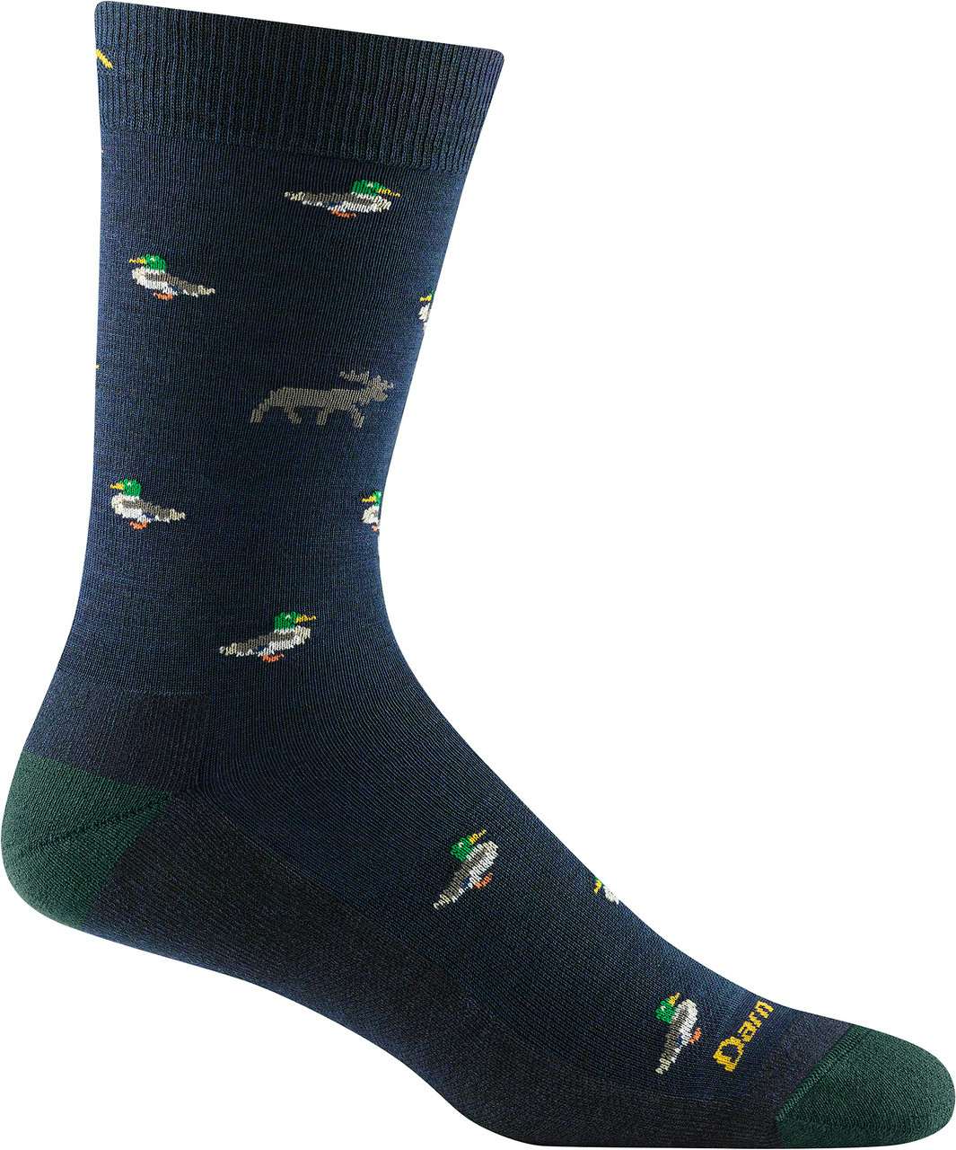 Duck Duck Moose Lightweight with Cushion Crew Sock Eclipse
