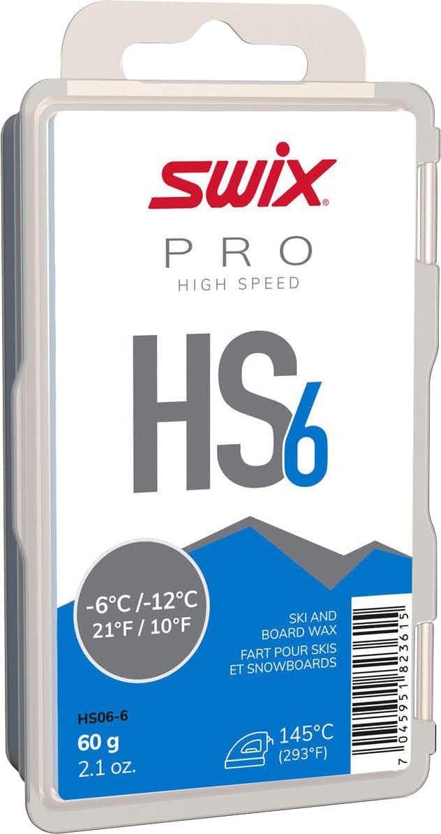 HS6 Glide Wax (-12C to -6C) 60G Blue
