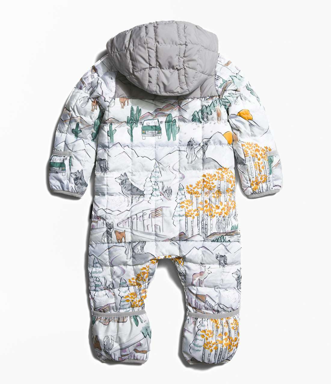 Thermoball One Piece TNF White Like A Wolf Pri