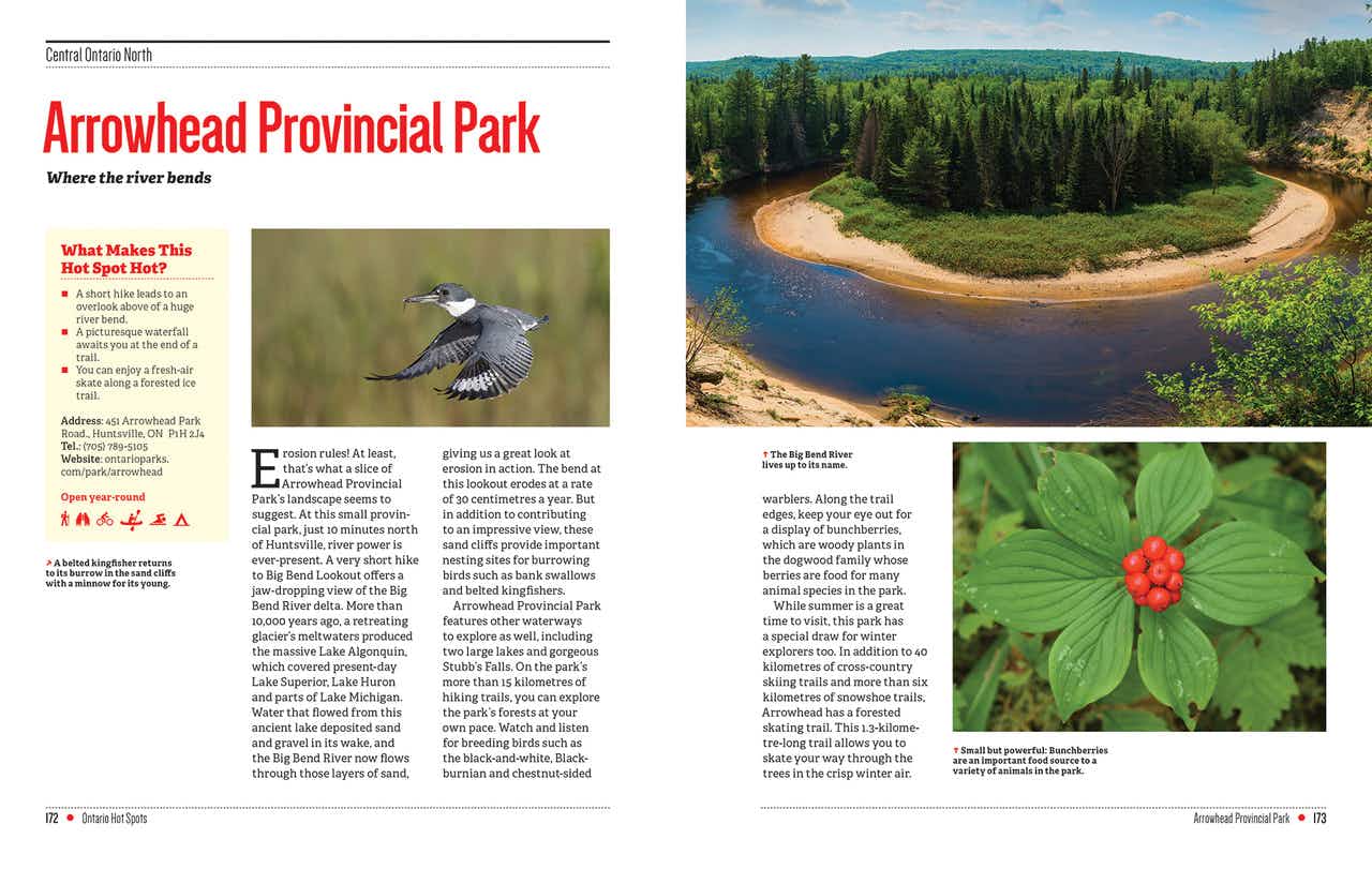 125 Nature Hot Spots in Ontario NO_COLOUR