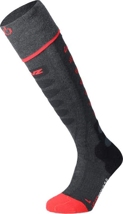 5.1 Heat Socks Anthracite/Red