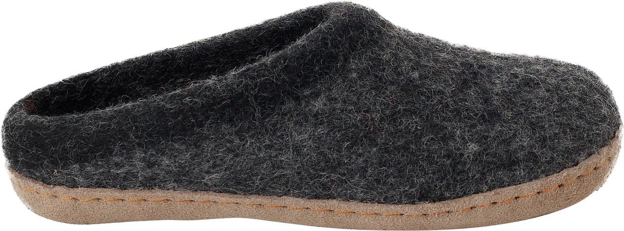 Slocan Junior Slippers Heather Charcoal
