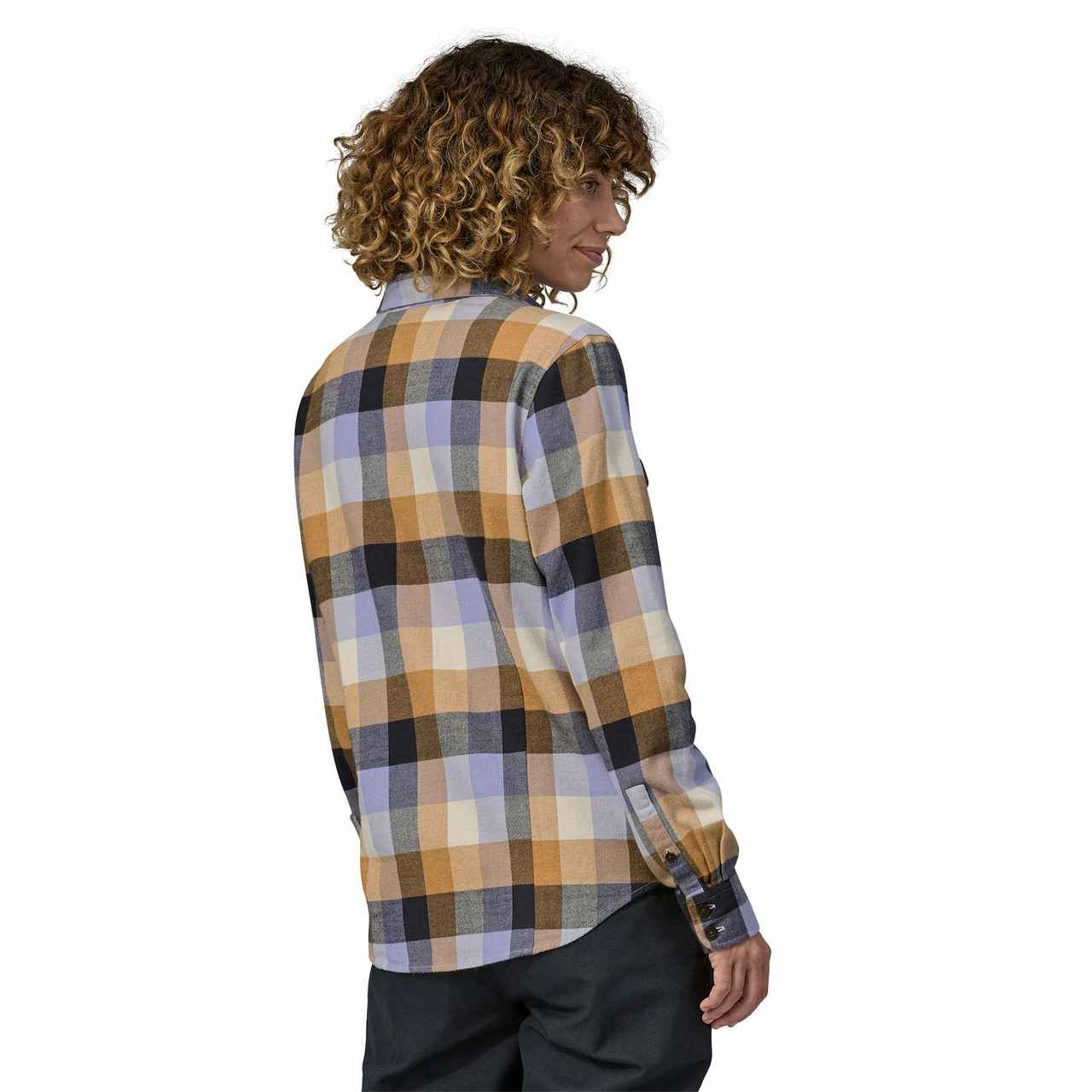 Organic Cotton Midweight Fjord Flannel Shirt Guides: Dried Mango