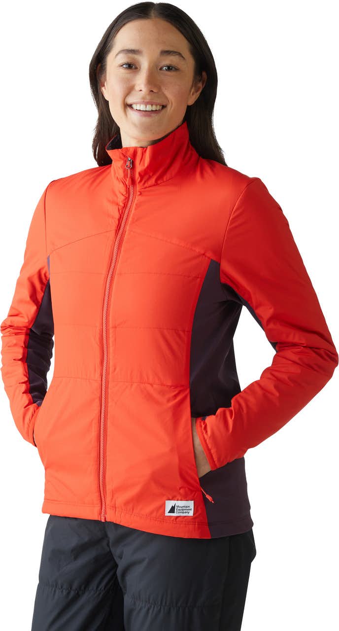 Pace Hybrid softshell Jacket Fortune Red/Plum Perfect