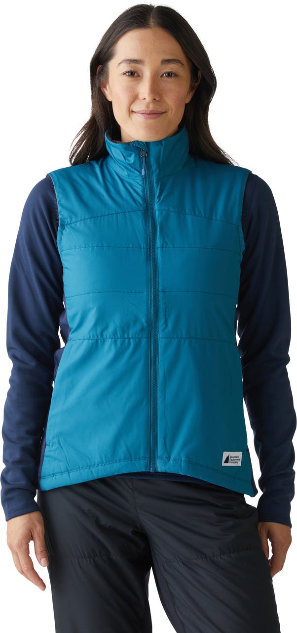 Pace Hybrid Softshell Vest Blue Suede/Deep Navy