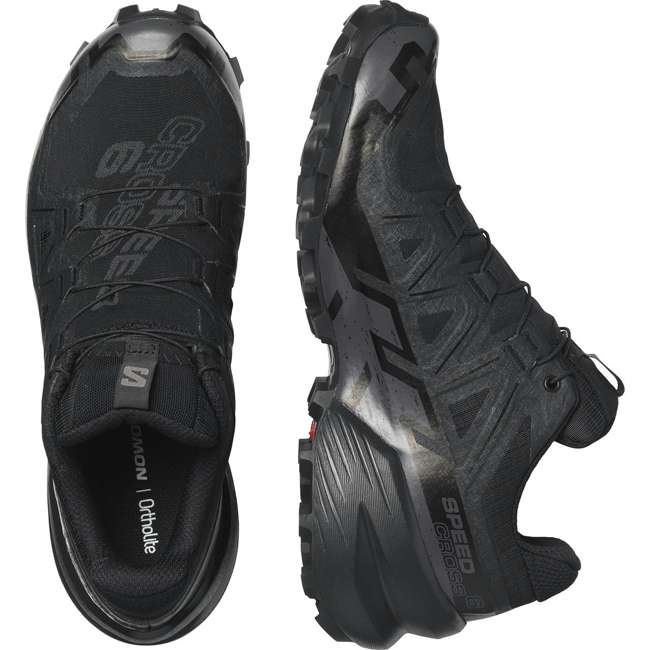 Chaussures de course en sentier Speedcross 6 GTX Noir/Noir/Fantôme