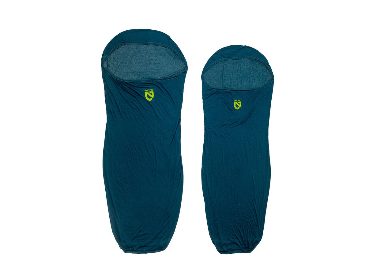 Tracer Sleeping Bag Liner Abyss/Neon Green