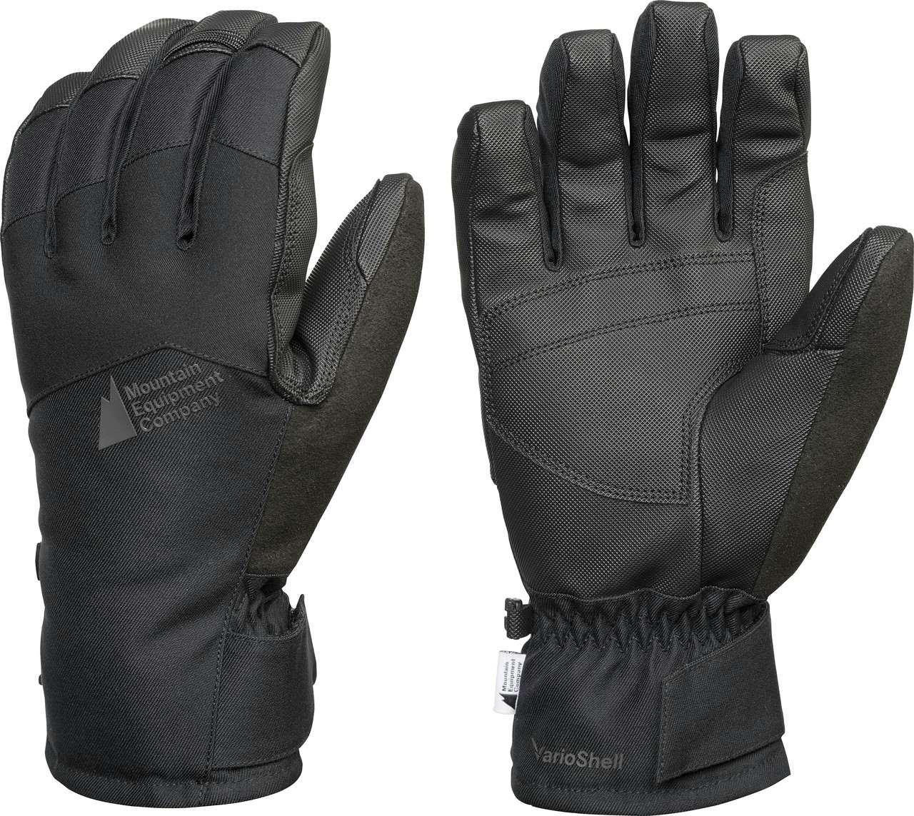 T3 Warmest Waterproof Ski Gloves Black