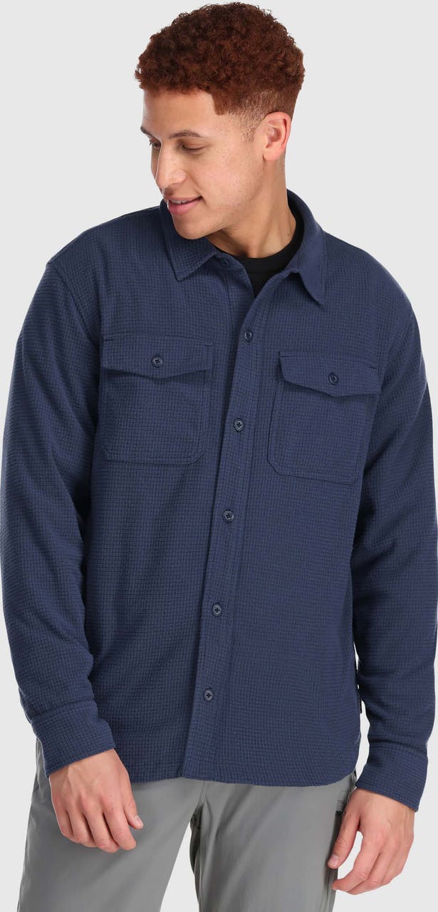 Trail Mix Shirt Jacket Naval Blue