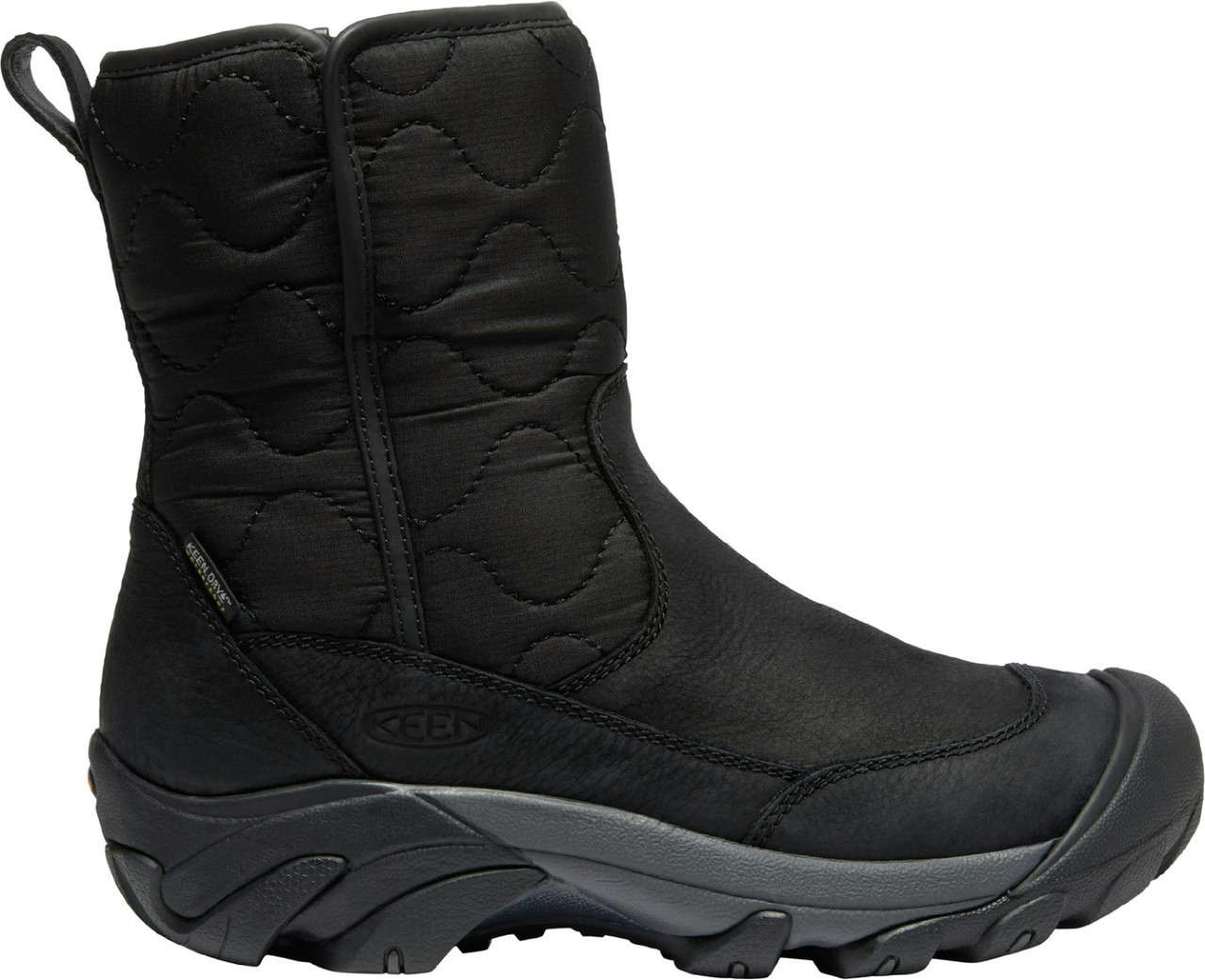 Betty Pull On Waterproof Boots Black/Black