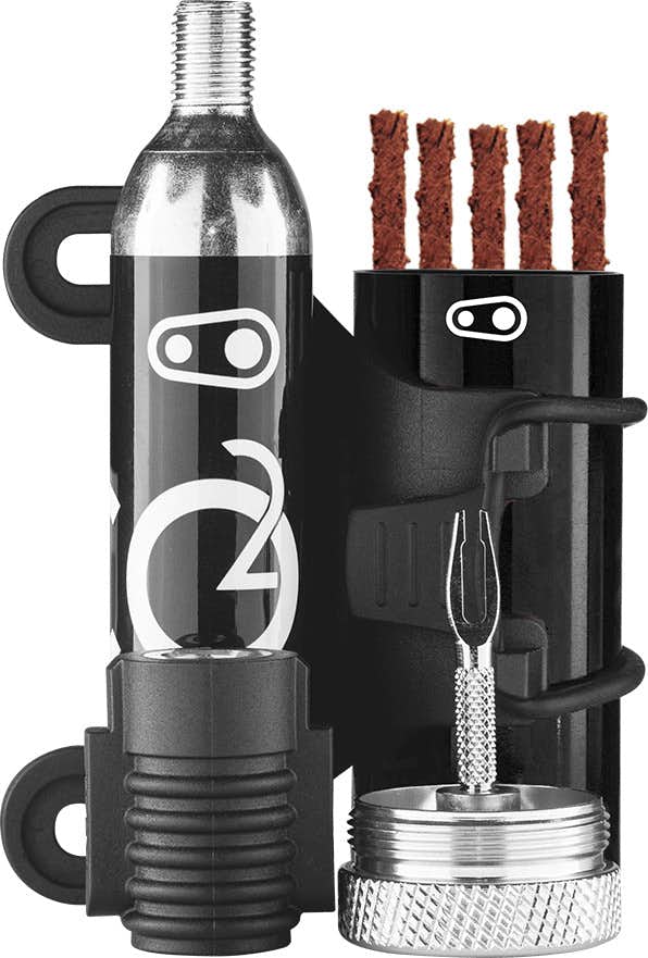 Cigar Tool Plug Kit and CO2 Head Black/Silver