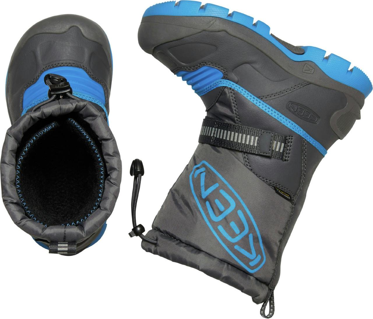 Snow Troll Waterproof Winter Boots Magnet/Blue Aster