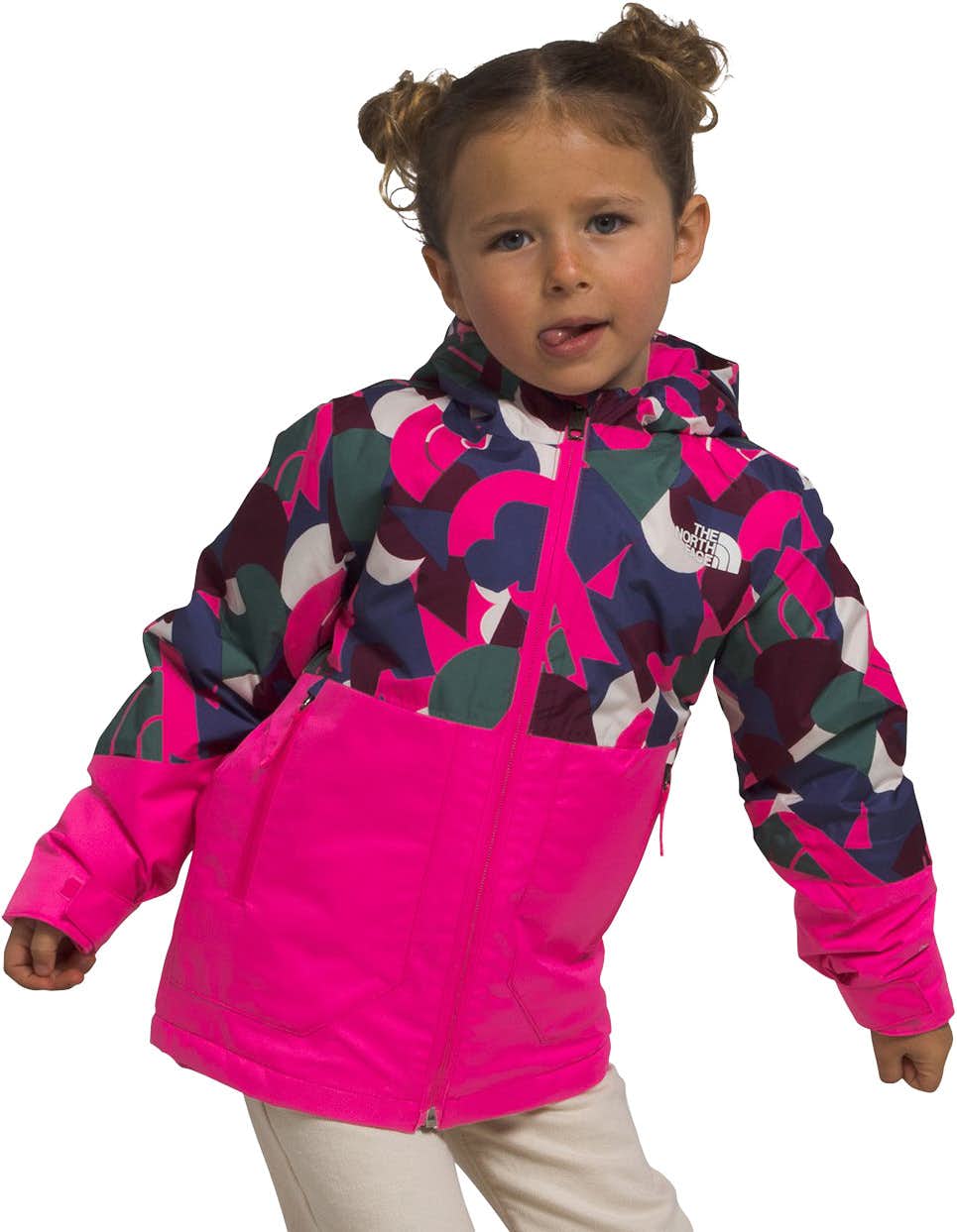 Freedom Insulated Jacket Mr.Pink Big Abstract Prin