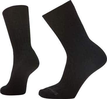Chaussettes de tous les jours en tricot cablé Noir