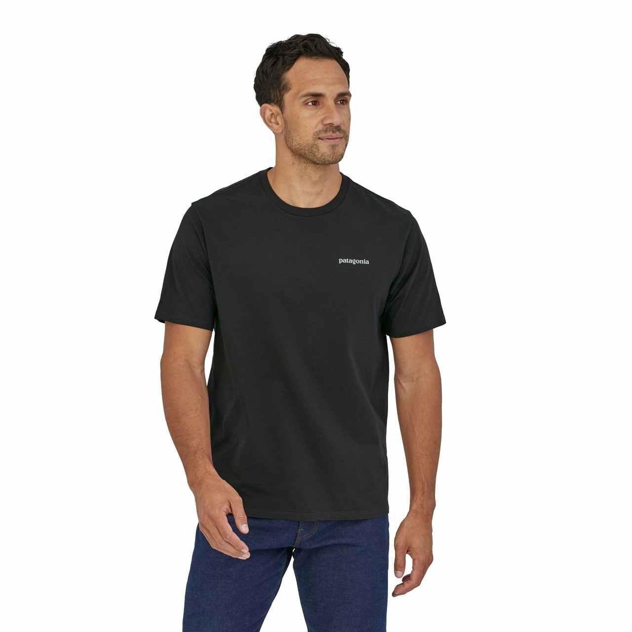 T-shirt P-6 Mission biologique Encre noire
