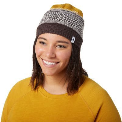 Popcorn Cable Beanie Honey Gold Heather