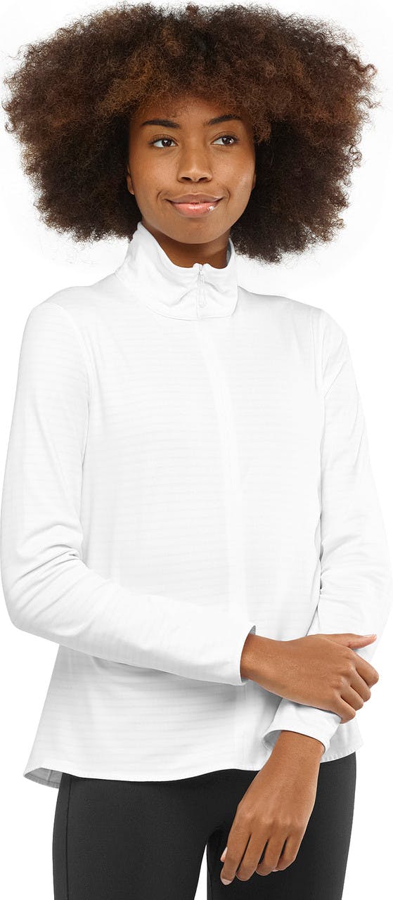 Outrack Half Zip Jacket White