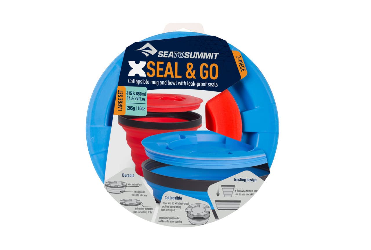 X-Seal And Go Set Royal Blue/Red