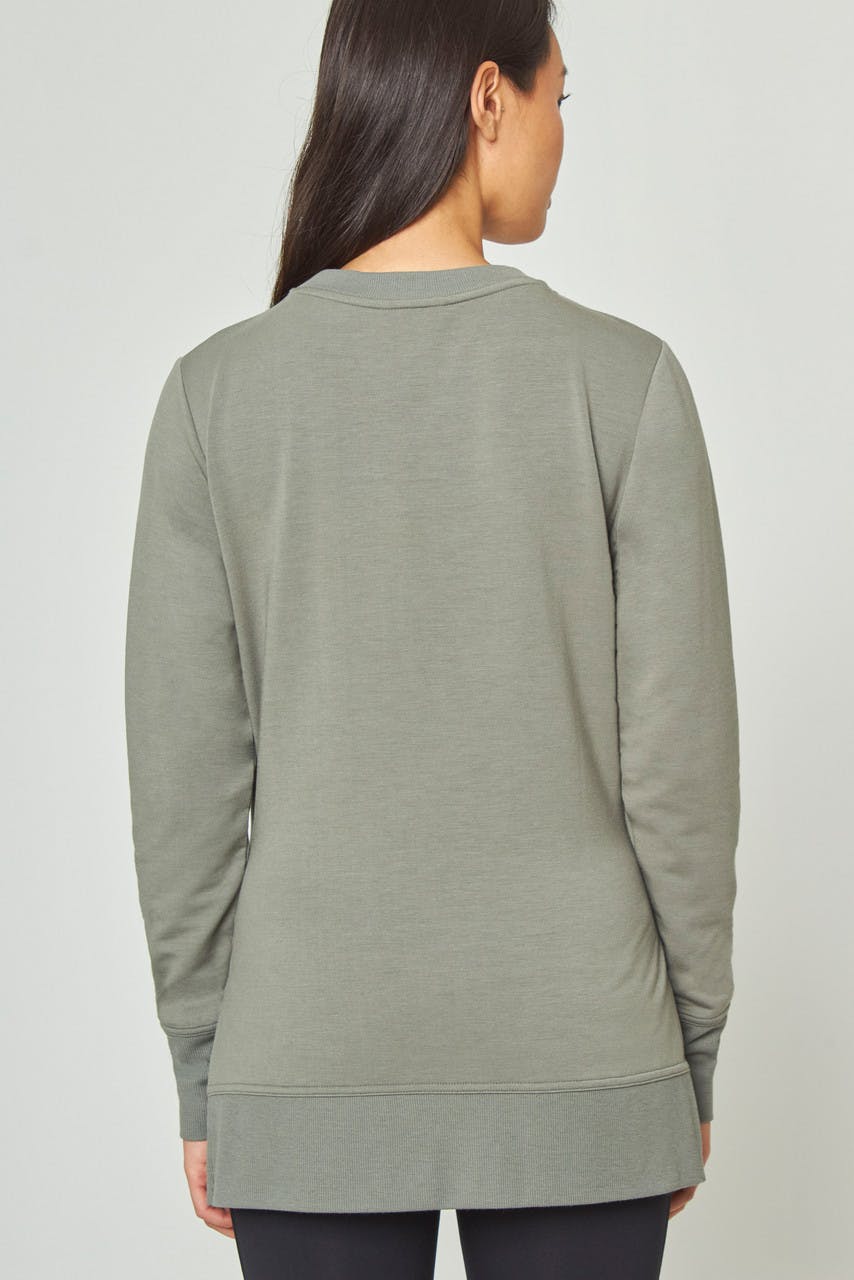 Recoup Maternity Pullover Sage