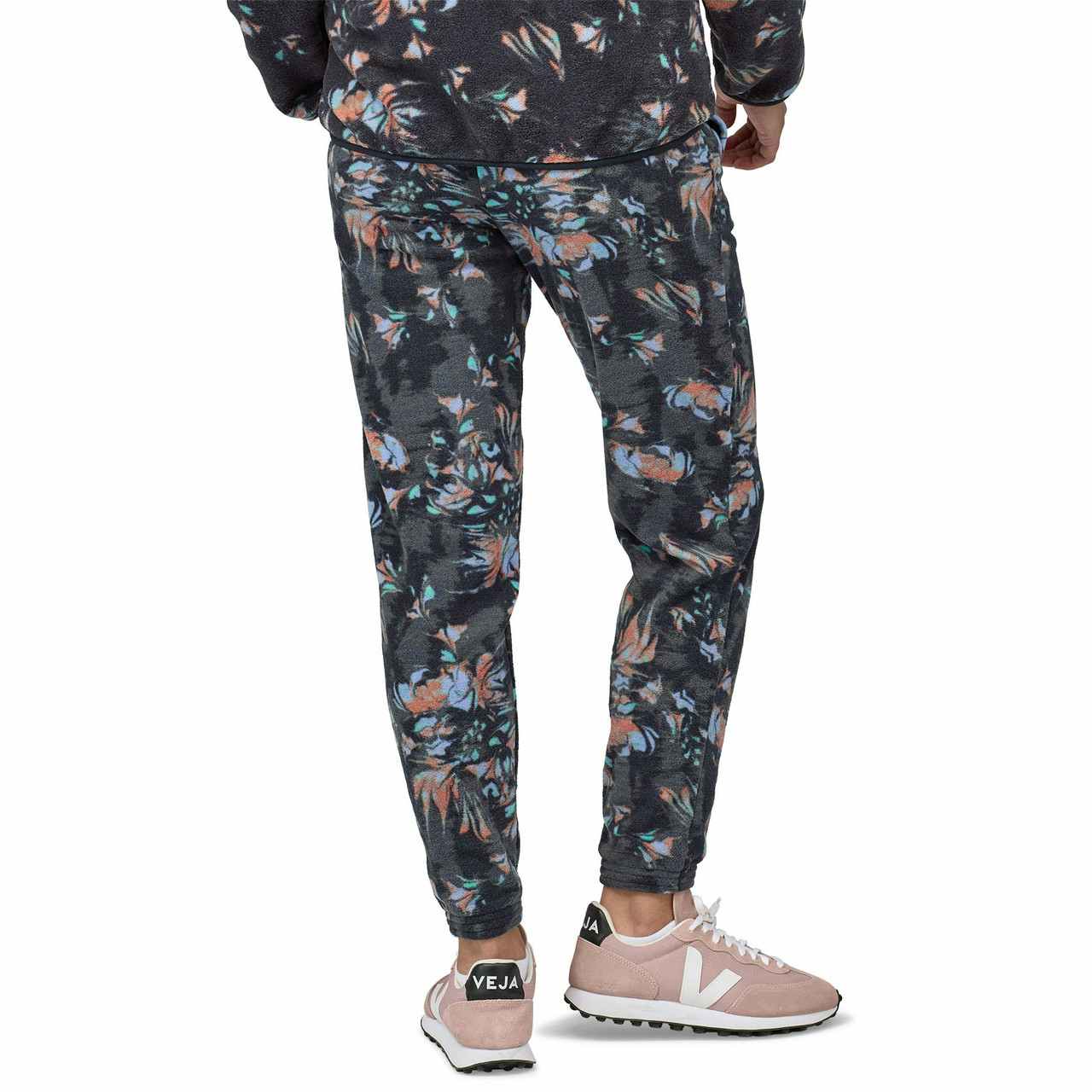 Micro D Joggers Swirl Floral: Pitch Blue